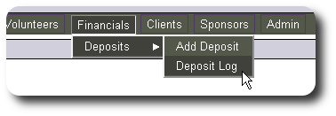 deposit log