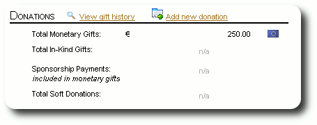 add a new gift
