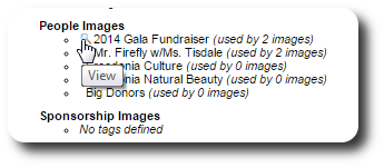 image and document tags