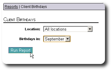 client birthday