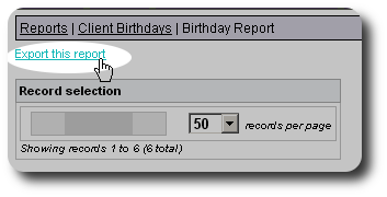client birthday
