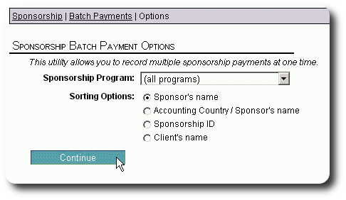 Batch payments